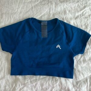 Oner active crop top size M in blue